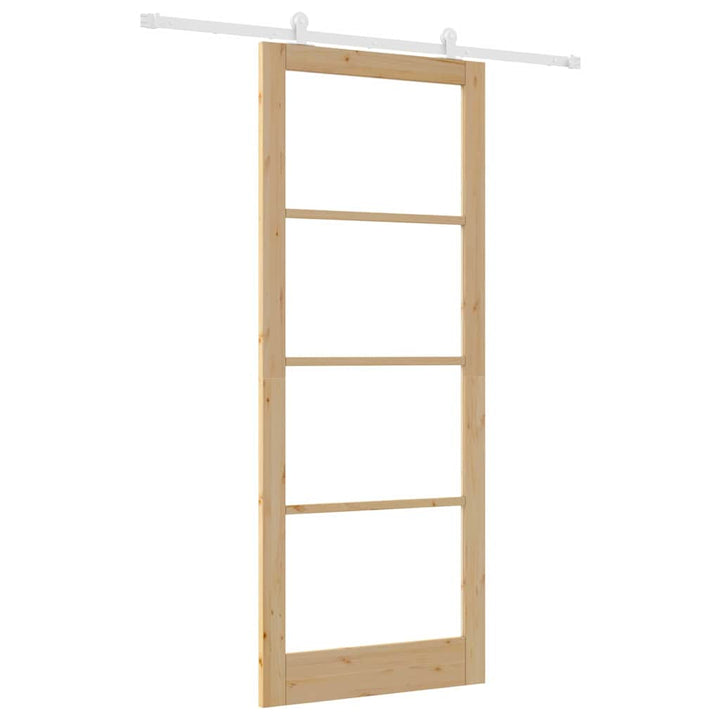 Skydedør ORKDAL Naturfarvet 93 x 232 cm