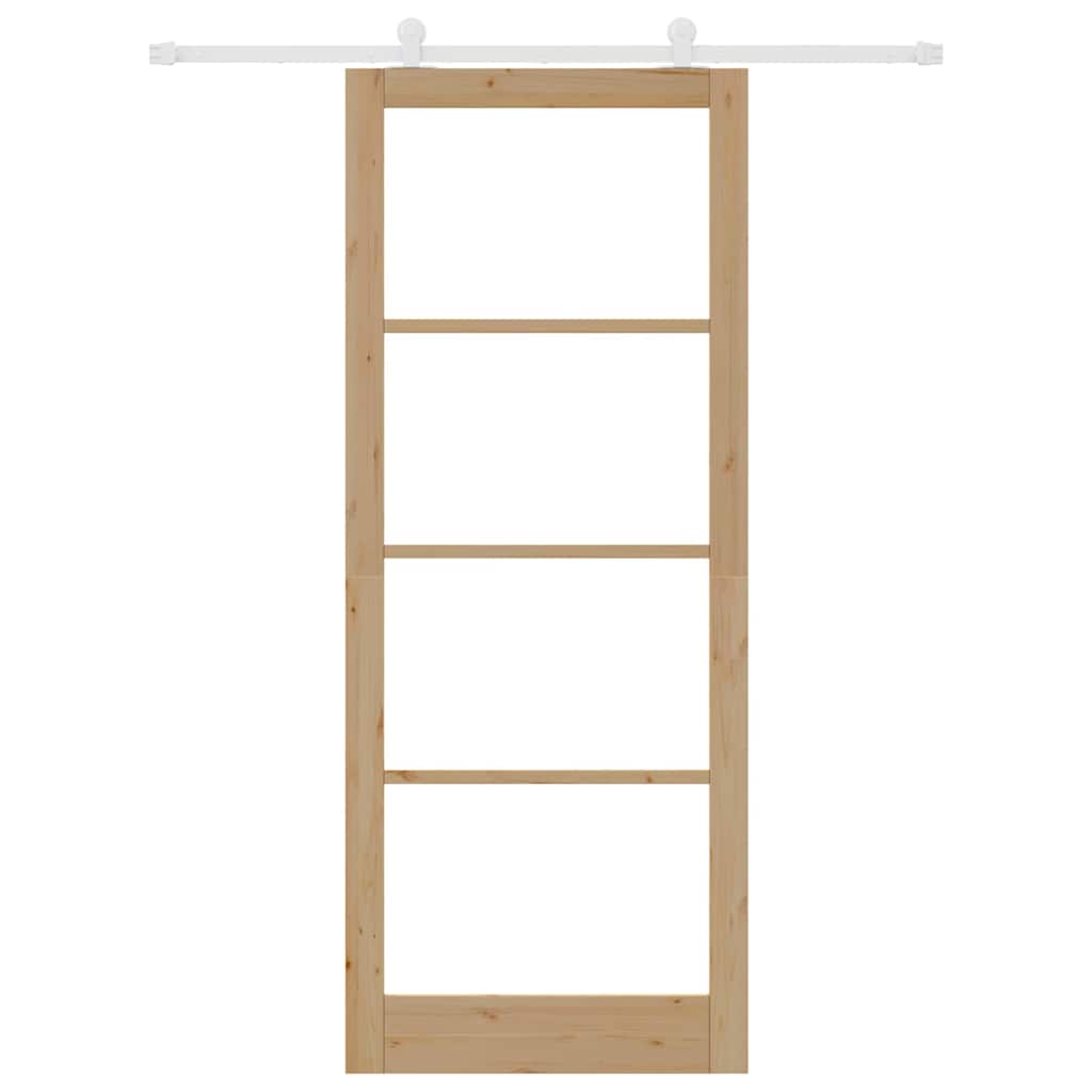 Skydedør ORKDAL Naturfarvet 93 x 232 cm
