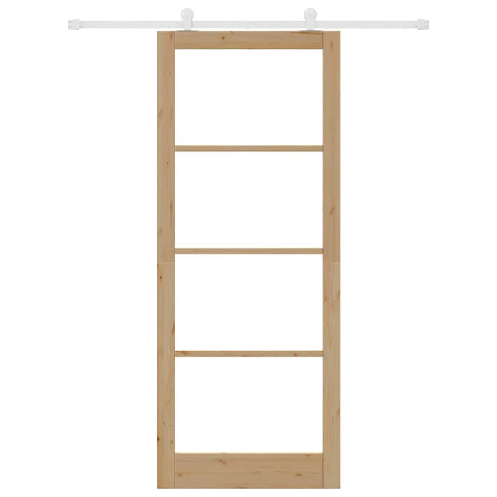 Skydedør ORKDAL Naturfarvet 93 x 232 cm