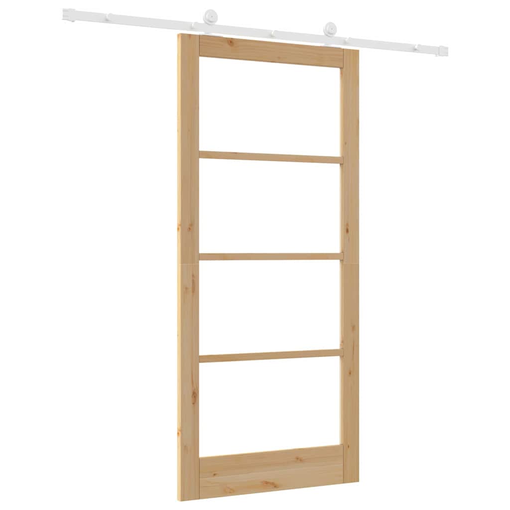 Skydedør ORKDAL Naturfarvet 93 x 202 cm
