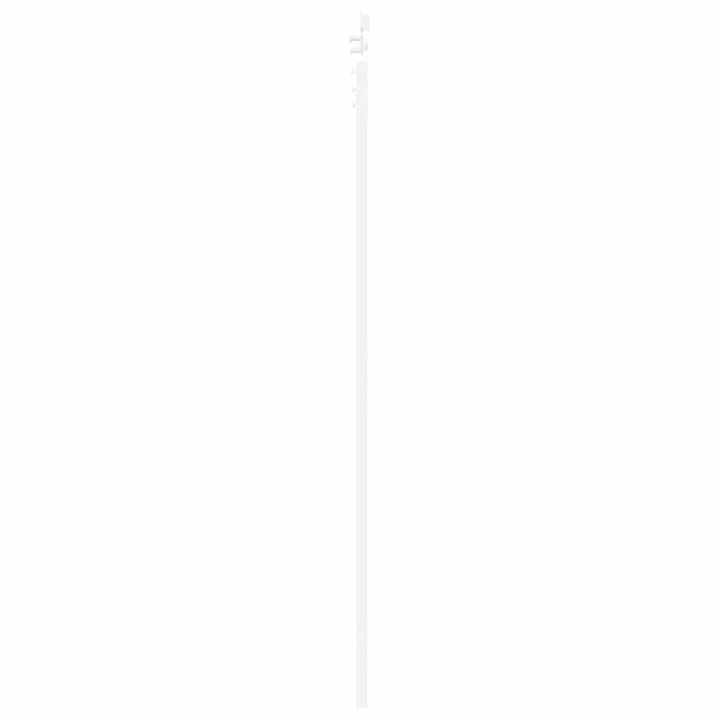 Skydedør ORKDAL Hvid 93 x 202 cm Massivt fyrretræ og glas
