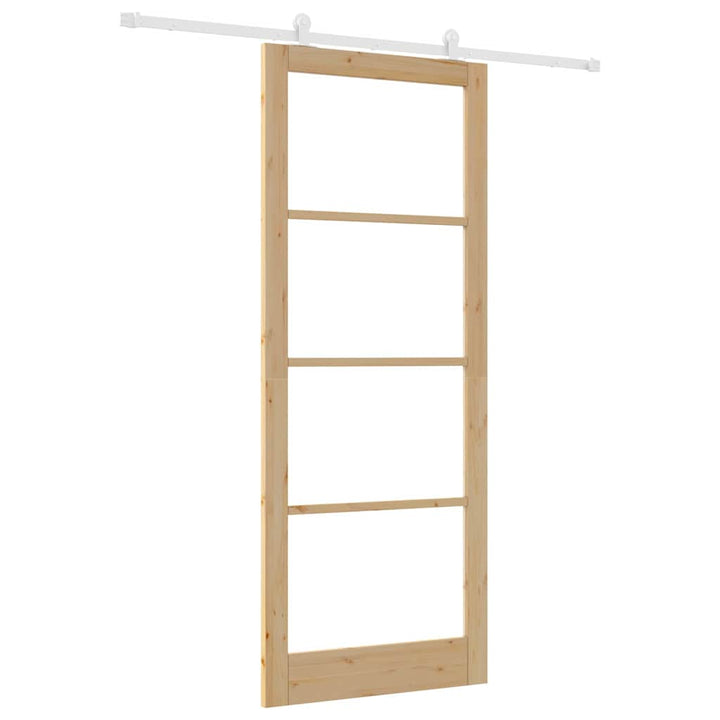 Skydedør ORKDAL Naturfarvet 93 x 232 cm