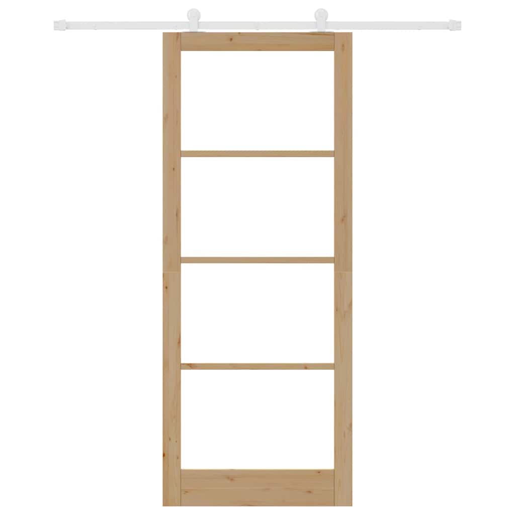Skydedør ORKDAL Naturfarvet 93 x 232 cm