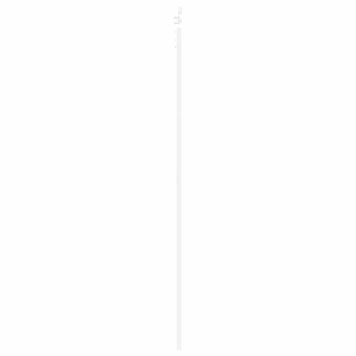 Skydedør ORKDAL Hvid 93 x 232 cm Massivt fyrretræ og glas