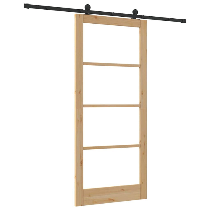 Skydedør ORKDAL Naturfarvet 93 x 211 cm