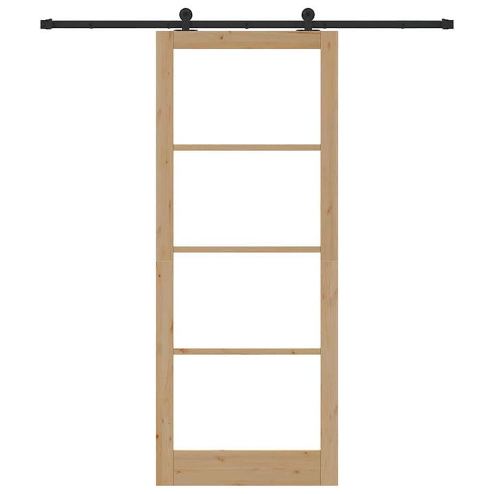 Skydedør ORKDAL Naturfarvet 93 x 232 cm