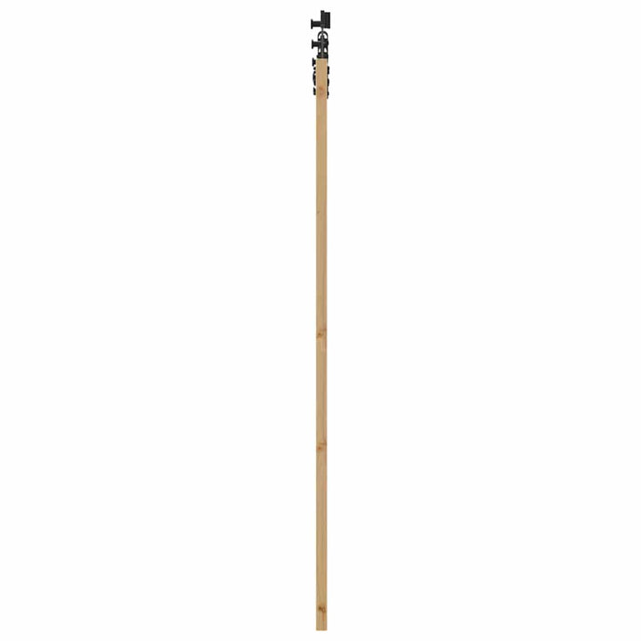 Skydedør ORKDAL Naturlig og sort 61 x 198,5 cm