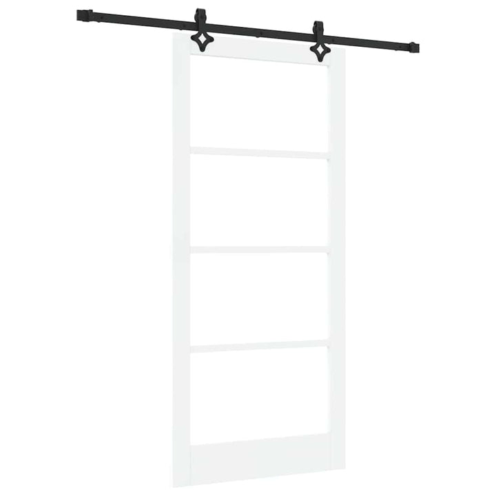 Skydedør ORKDAL Hvid og sort 93 x 202 cm