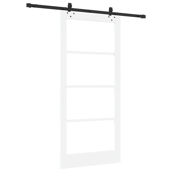 Skydedør ORKDAL Hvid og sort 93 x 202 cm