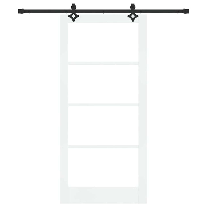Skydedør ORKDAL Hvid og sort 93 x 202 cm