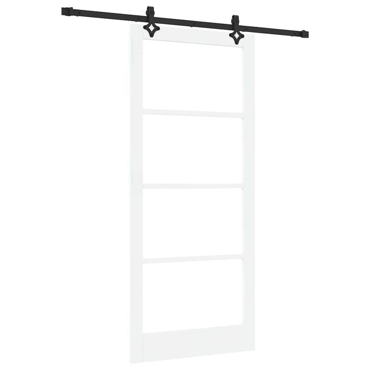 Skydedør ORKDAL Hvid og sort 93 x 211 cm