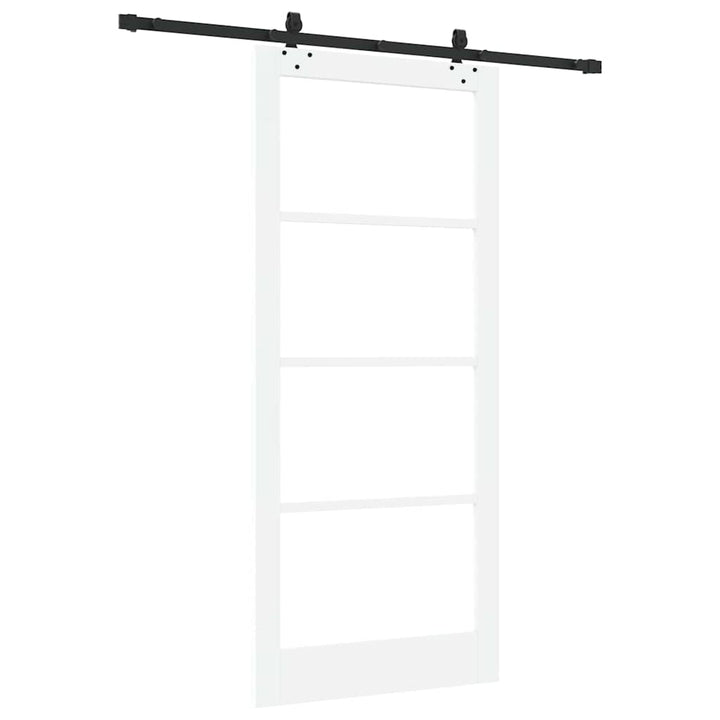 Skydedør ORKDAL Hvid og sort 93 x 211 cm