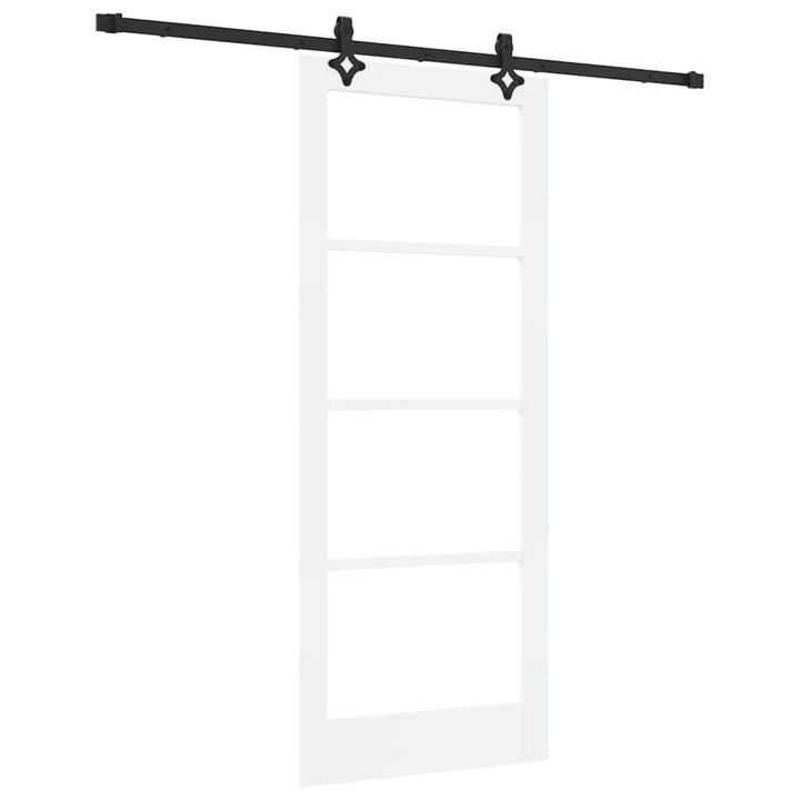 Skydedør ORKDAL Hvid og sort 83 x 202 cm