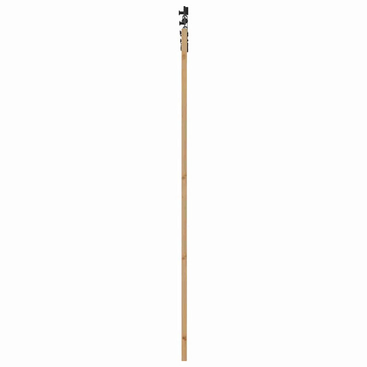 Skydedør ORKDAL Naturlig og sort 93 x 232 cm