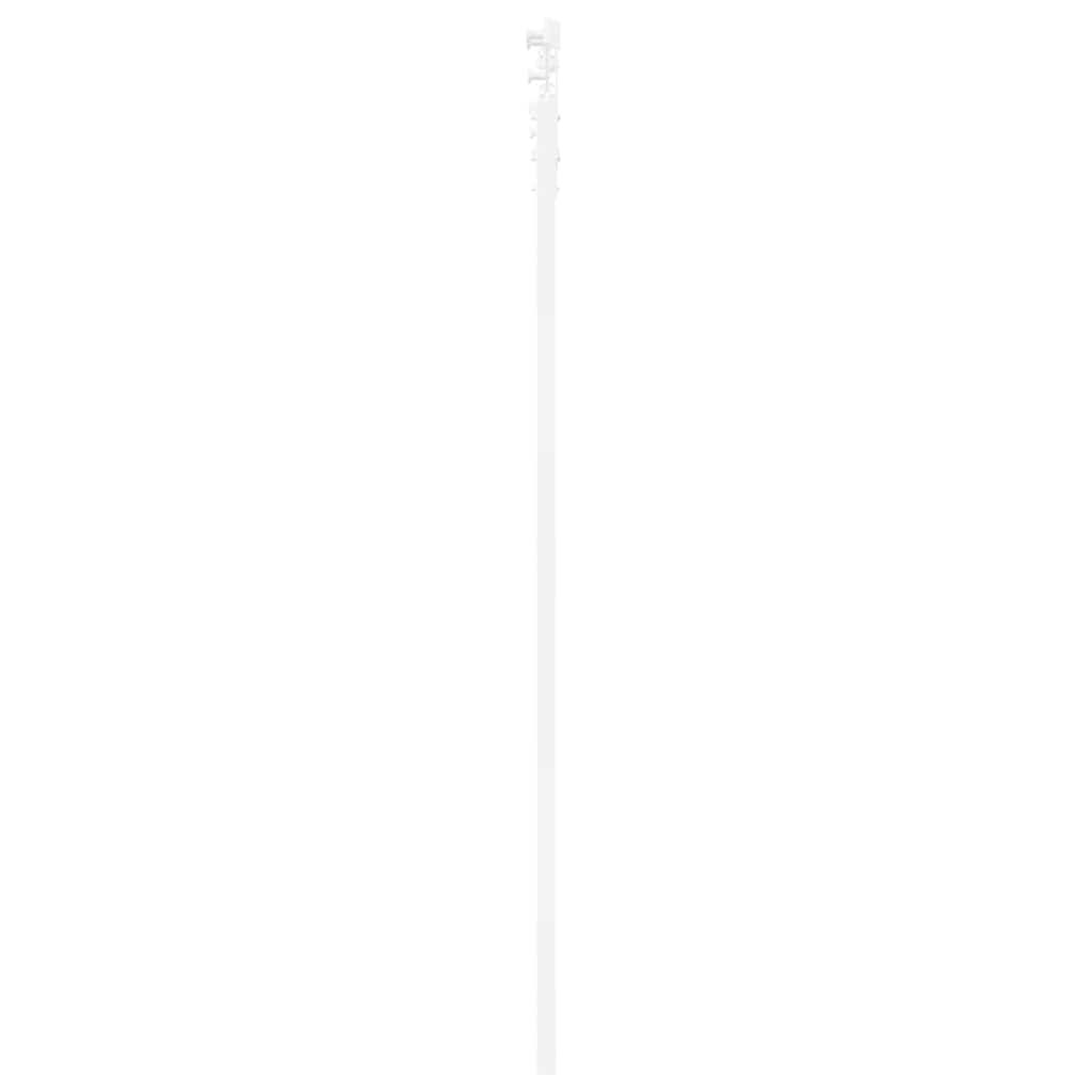 Skydedør Hvid 61 x 198,5 cm Massivt fyrretræ og glas