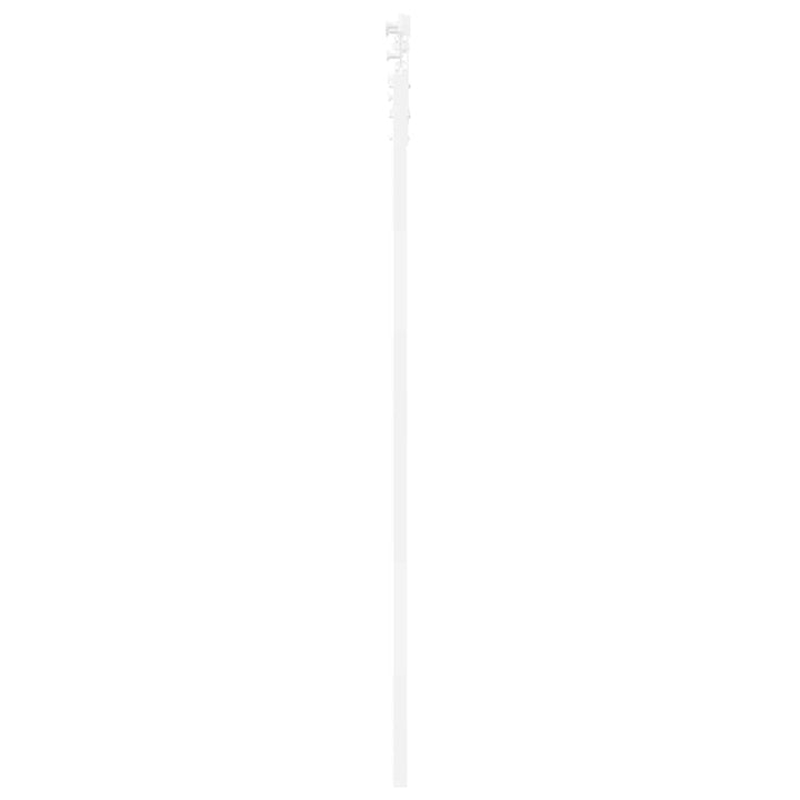 Skydedør Hvid 61 x 198,5 cm Massivt fyrretræ og glas