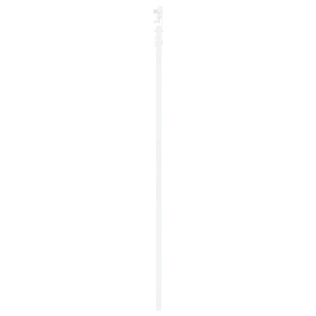 Skydedør Hvid 83 x 211 cm Massivt fyrretræ og glas