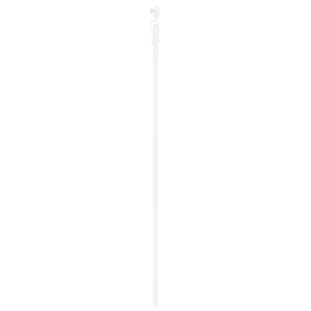 Skydedør Hvid 93 x 211 cm Massivt fyrretræ og glas