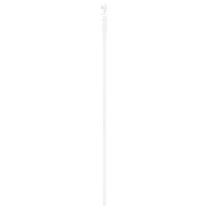 Skydedør Hvid 93 x 211 cm Massivt fyrretræ og glas