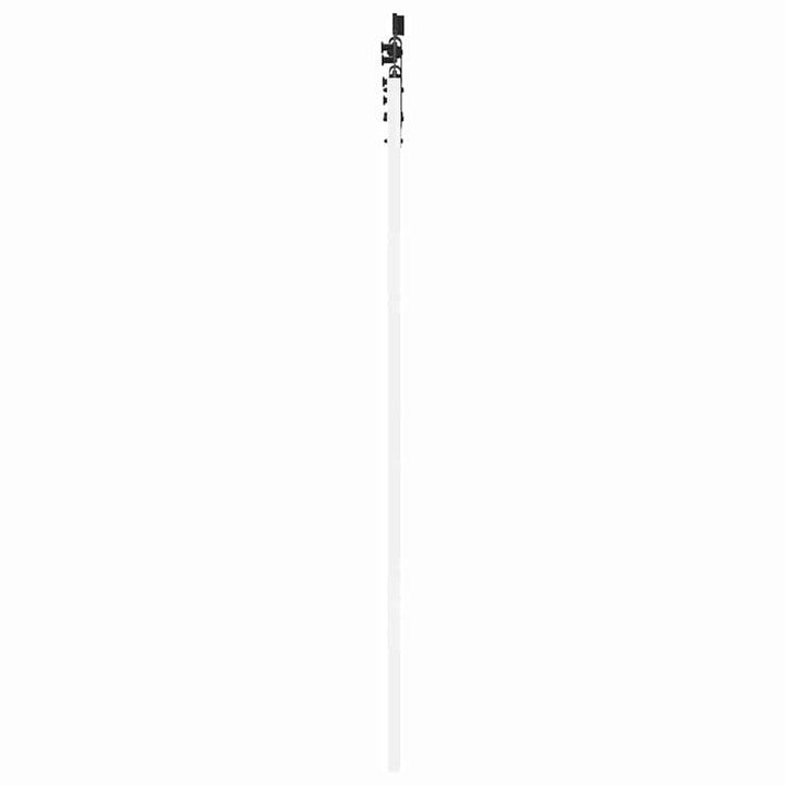 Skydedør Hvid og sort 61 x 198,5 cm Massivt fyrretræ og glas