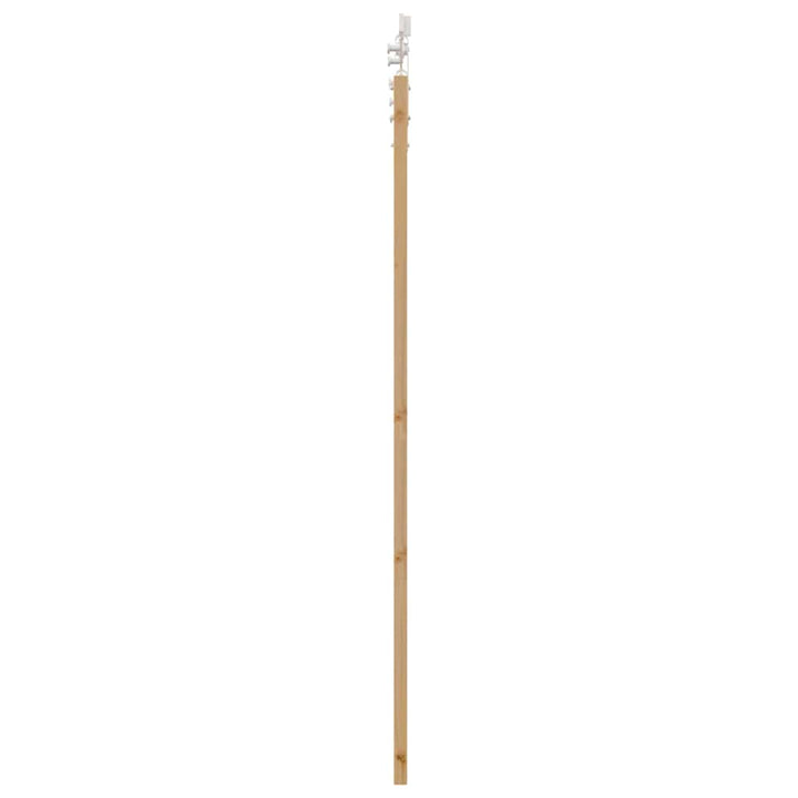 Skydedør Brun 73.5 x 198.5 cm Træ og metal