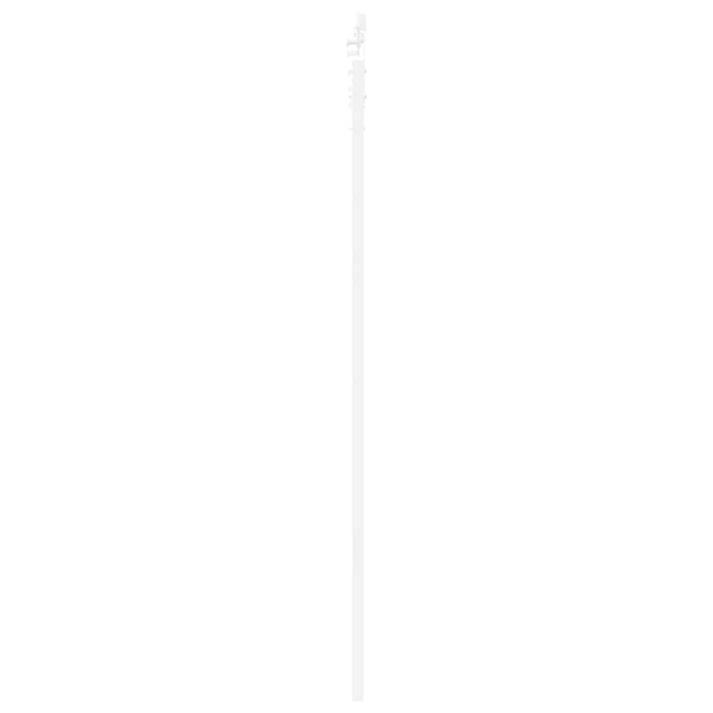 Skydedør Hvid 93 x 211 cm Massivt fyrretræ og glas