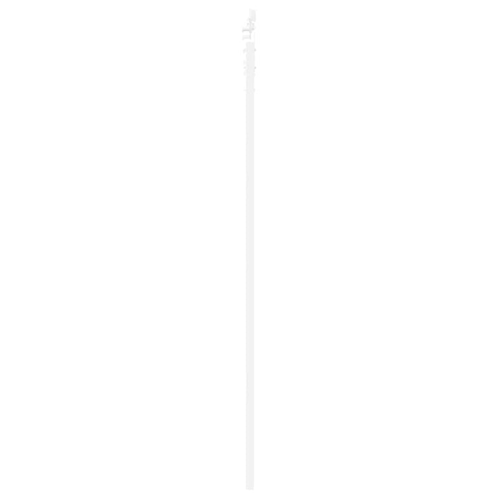 Skydedør Hvid 93 x 211 cm Massivt fyrretræ og glas