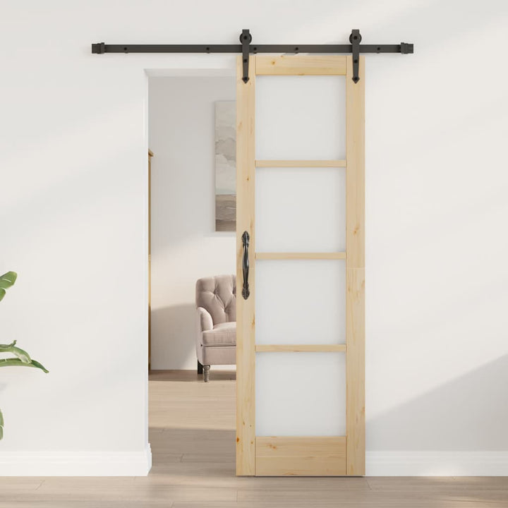 Skydedør ORKDAL Naturfarvet 61 x 198,5 cm