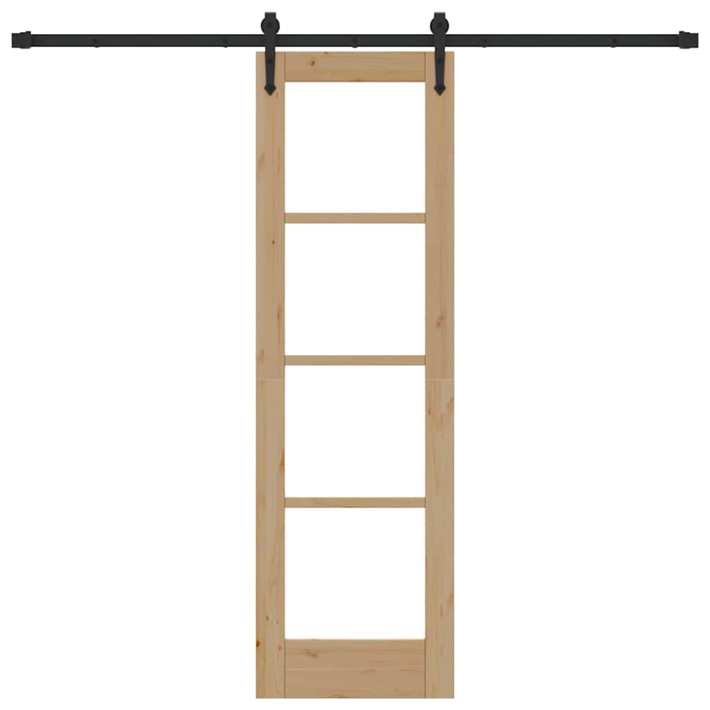 Skydedør ORKDAL Naturfarvet 61 x 198,5 cm