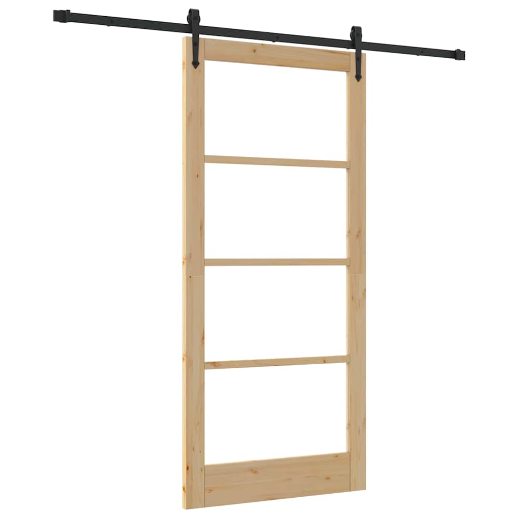 Skydedør ORKDAL Naturfarvet 93 x 202 cm
