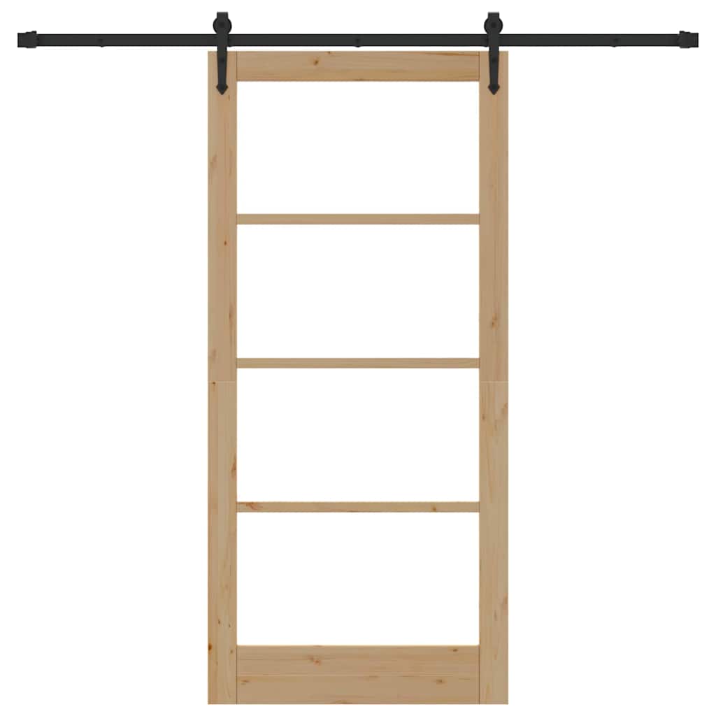 Skydedør ORKDAL Naturfarvet 93 x 202 cm