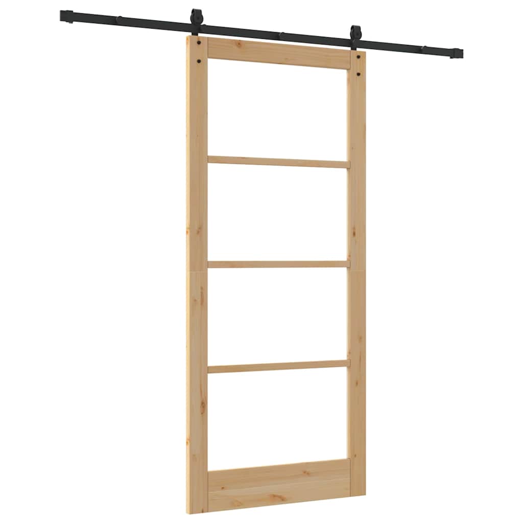Skydedør ORKDAL Naturfarvet 93 x 211 cm