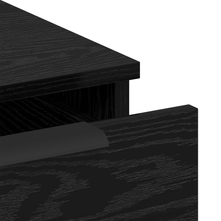 Bord Sort eg Konstrueret træ 133 x 50 x 75 cm