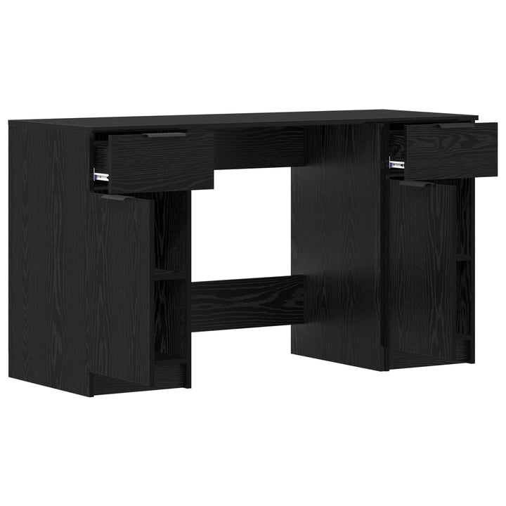 Bord Sort eg Konstrueret træ 133 x 50 x 75 cm