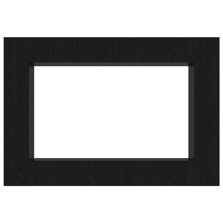 TV-møbelsæt 8 pcs Sort eg 100 x 30 x 30 cm Konstrueret træ