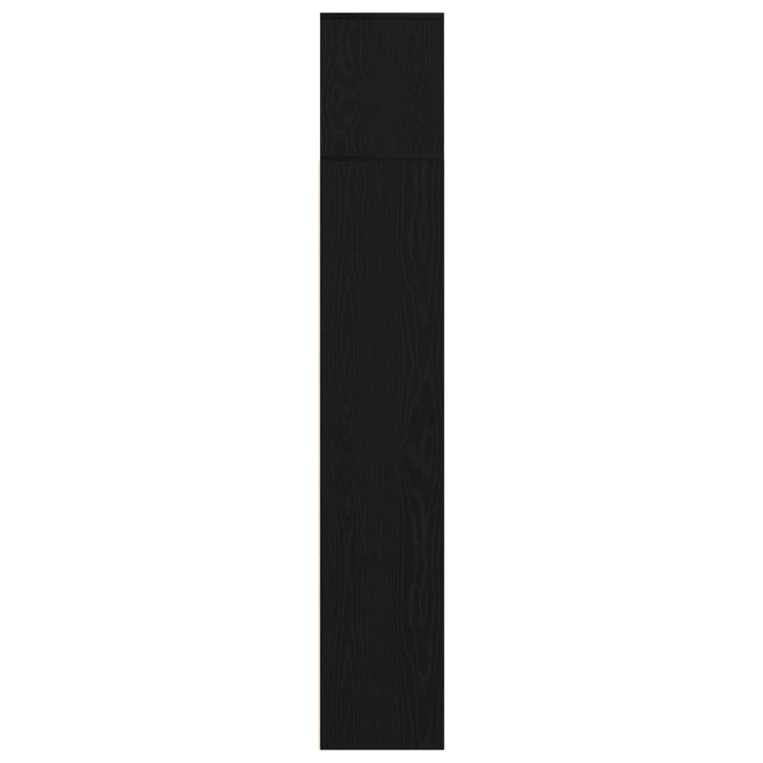 Bogreol 3 pcs Sort eg 36 x 30 x 143 cm Konstrueret træ