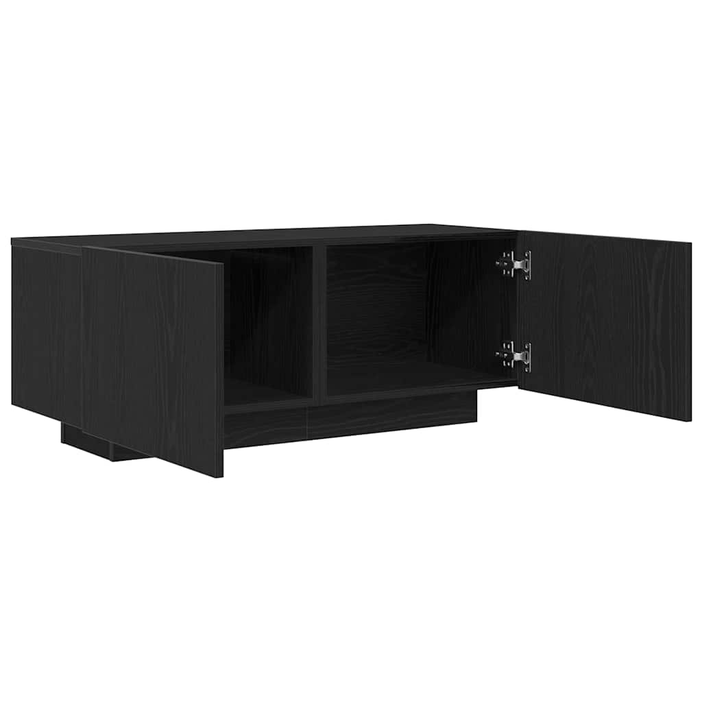 TV-skab 100 x 35 x 40 cm Sort eg Konstrueret træ