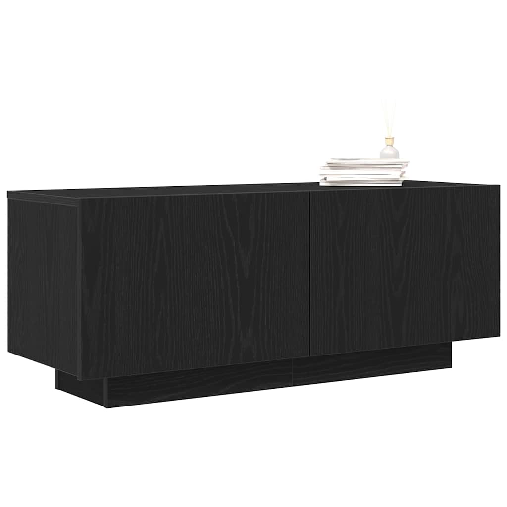 TV-skab 100 x 35 x 40 cm Sort eg Konstrueret træ