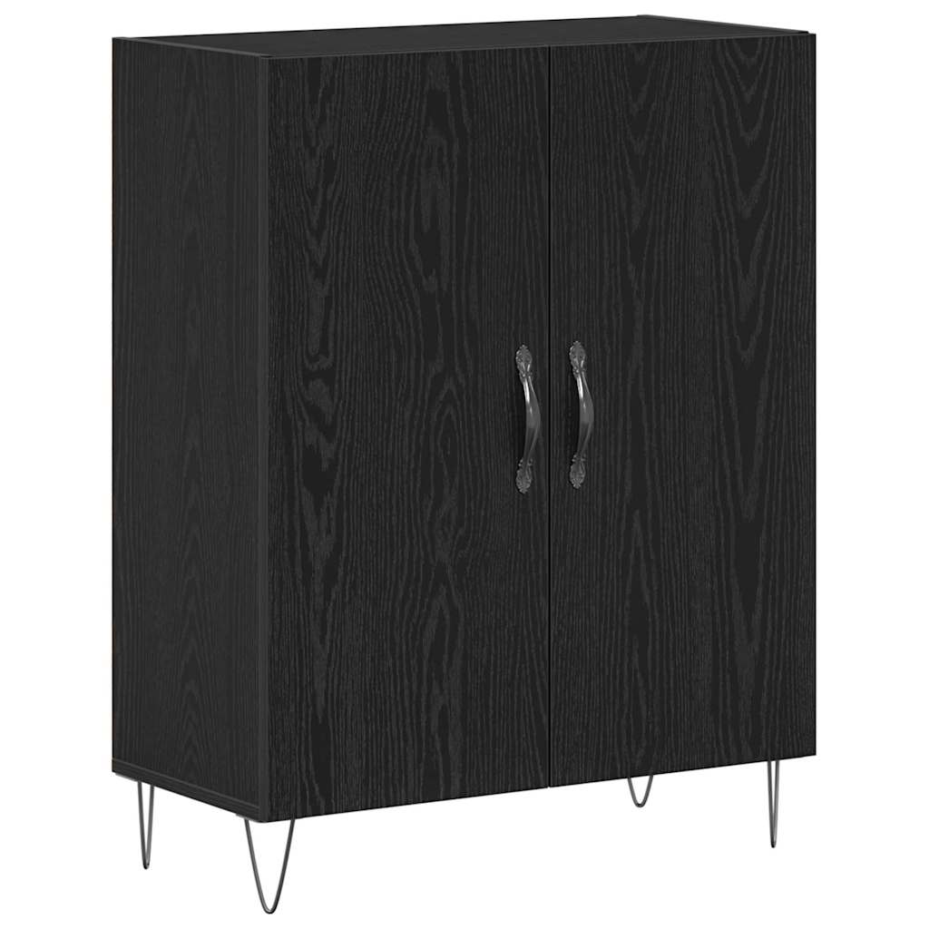 Highboard 2 stk. Sort eg 69,5 x 34 x 180 cm