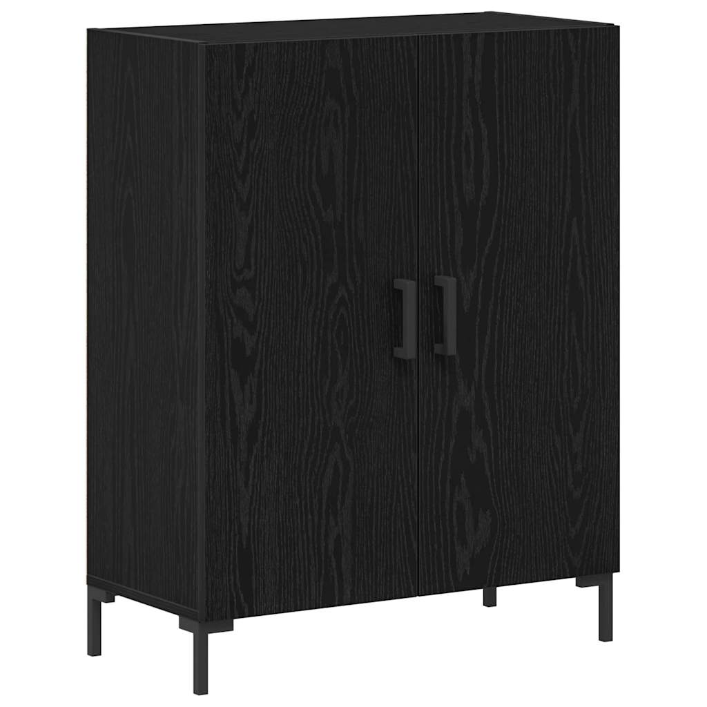 Highboard Sort eg 69,5 x 34 x 180 cm Konstrueret træ