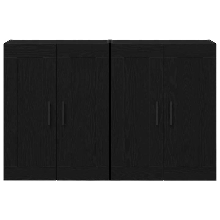 Væghængt skab Vægmonteret 2 pcs Gammelt træ 69,5 x 34 x 90 cm