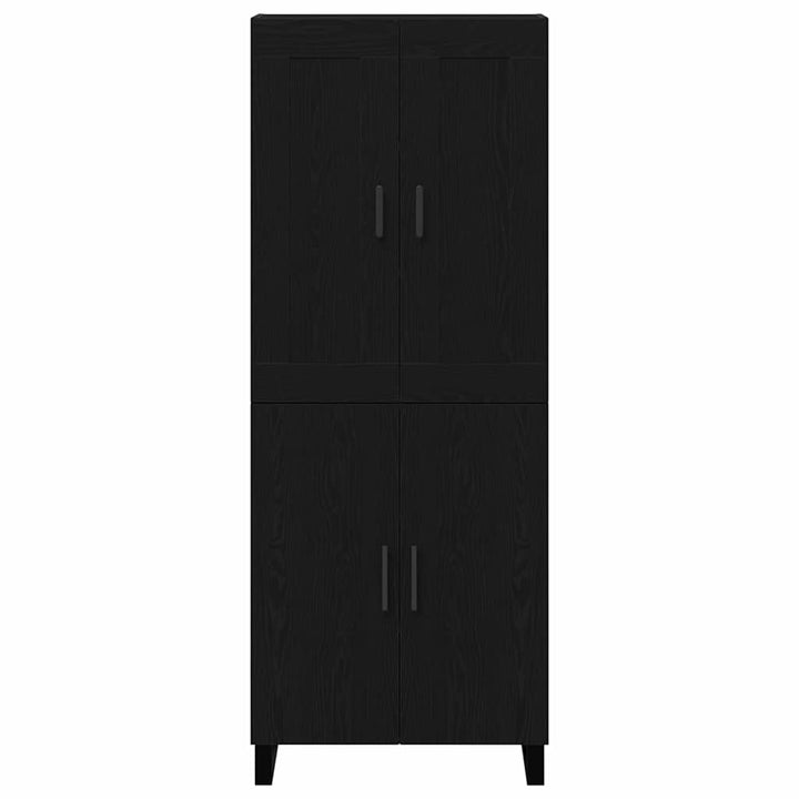 Highboard Sort eg 69,5 x 34 x 180 cm Konstrueret træ