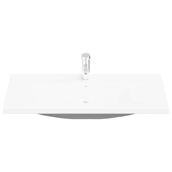 Badeværelsesskabsunder Sort eg 100 x 39 x 62 cm Konstrueret træ