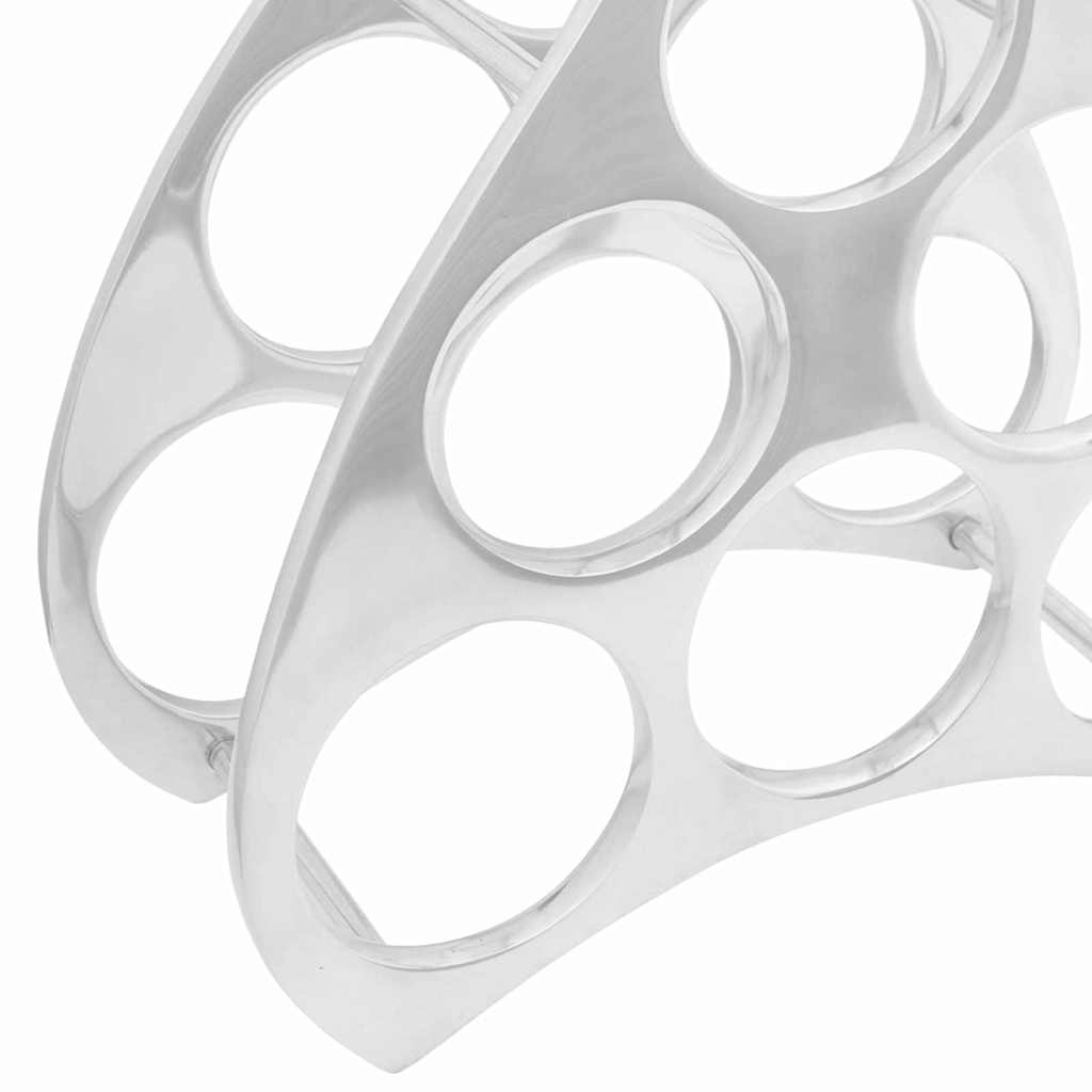 Vinfad Sølv 32 x 14 x 37.5 cm Aluminium