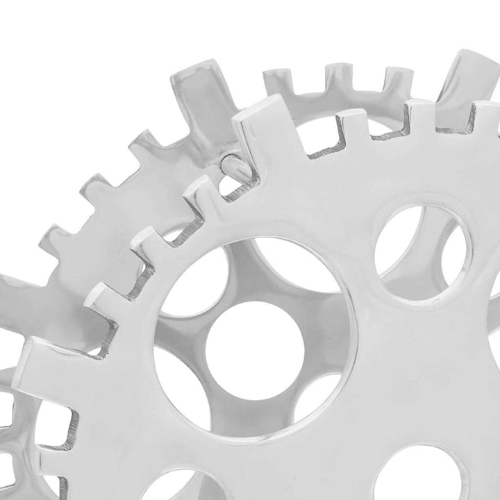 Vinfad Sølv 39 x 14 x 39 cm Aluminium