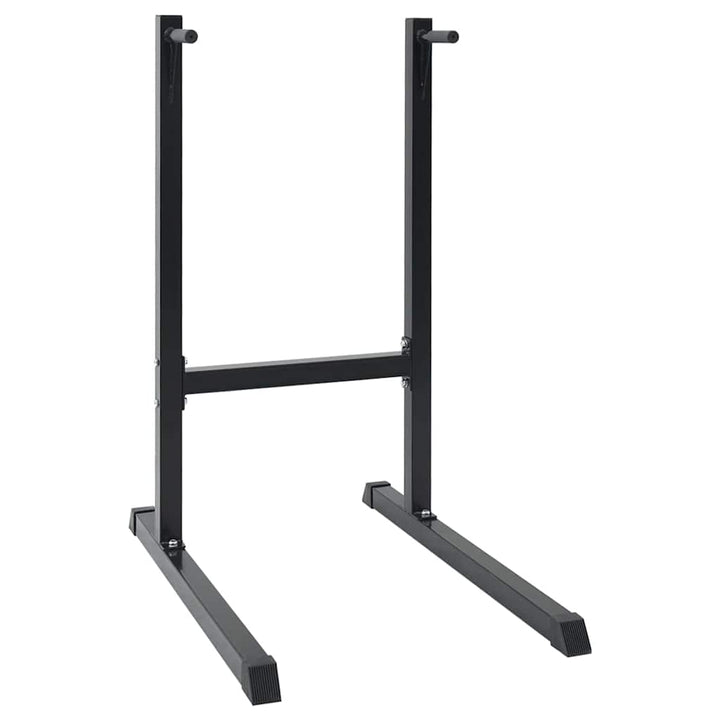 Dip Station Sort 103,5 x 66,5 x 121,5 cm Pulverlakeret stål