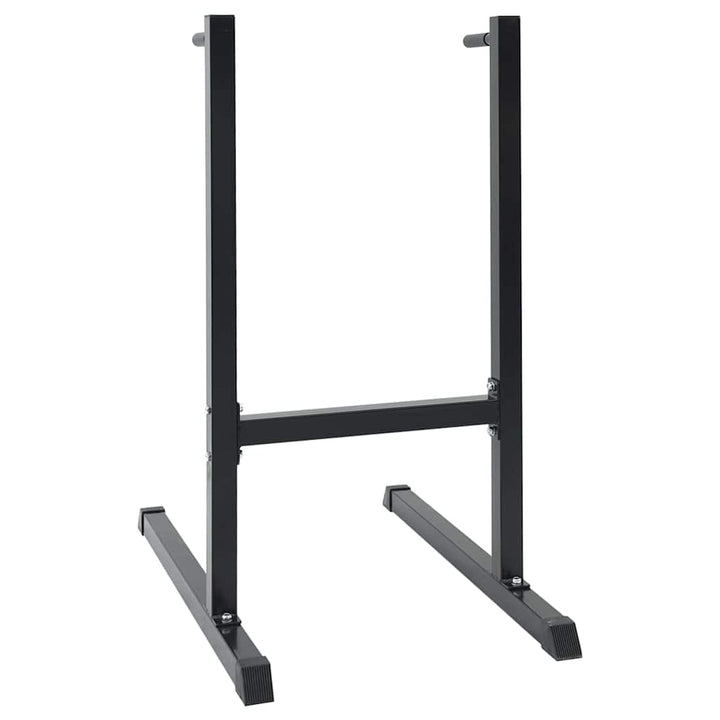 Dip Station Sort 103,5 x 66,5 x 121,5 cm Pulverlakeret stål