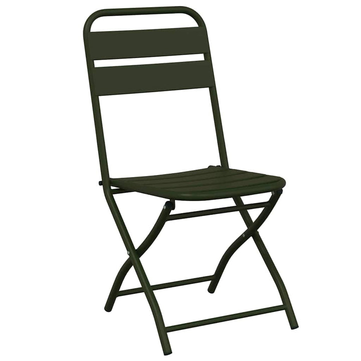 Have sammenslåelig stol 2 pcs Grøn 42 x 52 x 82cm
