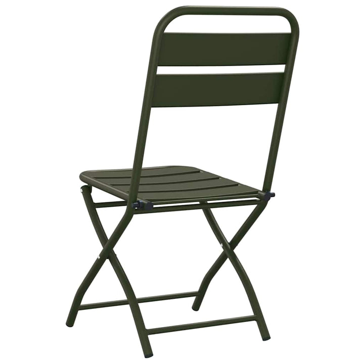 Have sammenslåelig stol 2 pcs Grøn 42 x 52 x 82cm