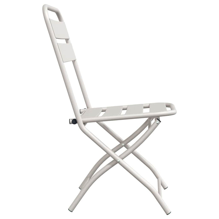 Have sammenslåelig stol 2 pcs Beige 42 x 52 x 82cm